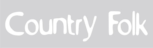 Country Folk Sticker