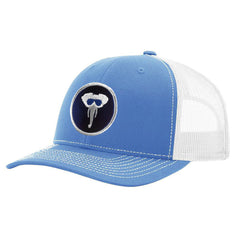One Folk Tusker Trucker Hat Columbia Blue/White