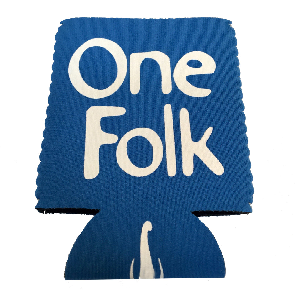 One Folk Tusker Koozie - Electric Blue