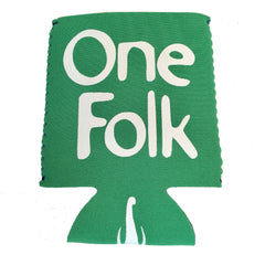 One Folk Koozie - Lime Green