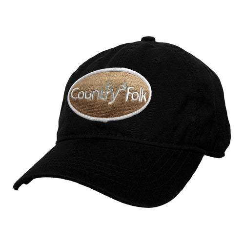 Country Folk Rack Sport Cap Black