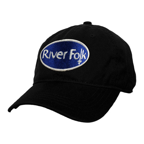 River Folk Fishtail Sport Cap Black